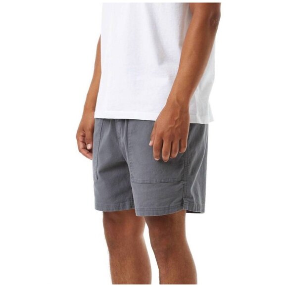 NEW! Katin Soot Trail Shorts Canvas Drawstring Blue Men's SZ M - Picture 2 of 11